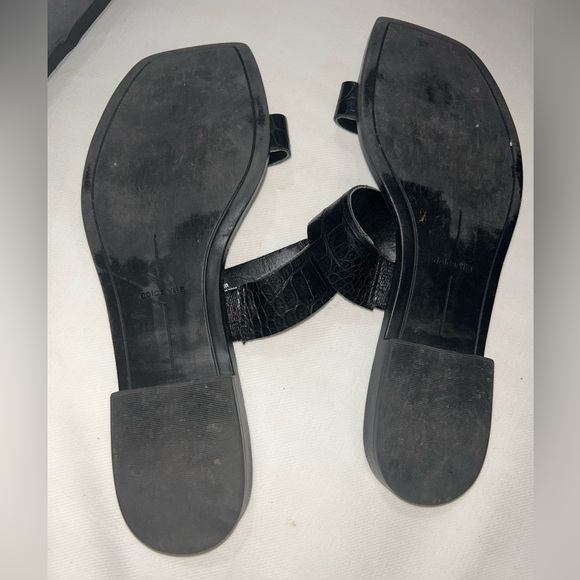 Dolce vita Issac croc embossed open toe slide sandal - Picture 3 of 10